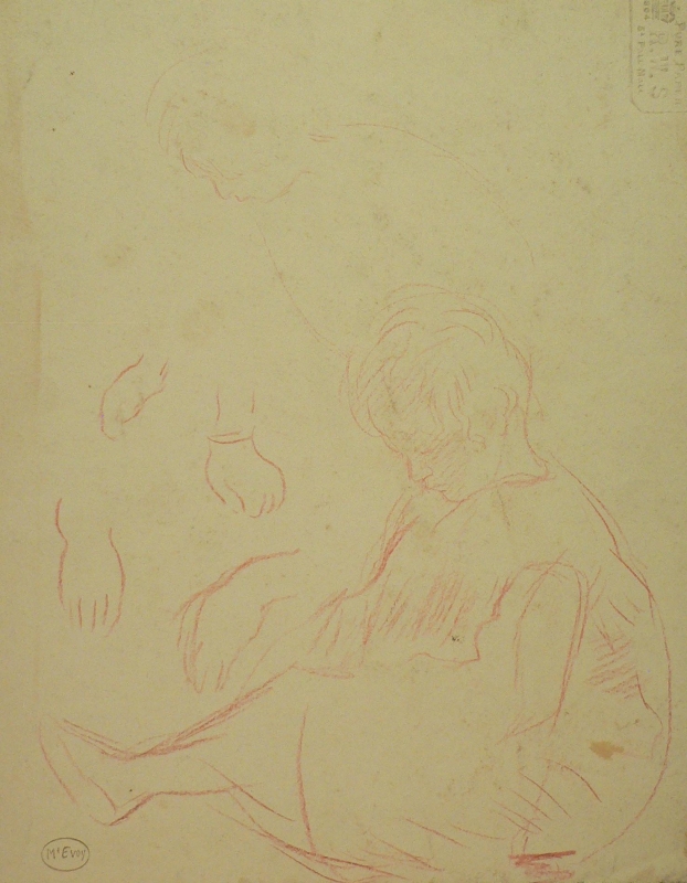 Red pencil studies of Michael . . .DRA/316